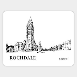 Rochdale England Magnet